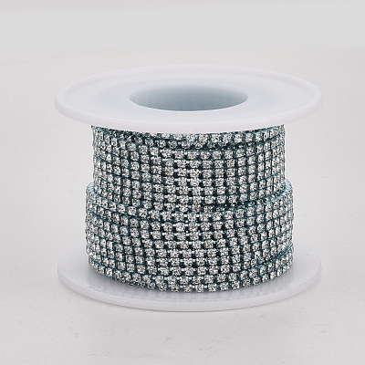 Electrophoresis Iron Rhinestone Strass Chains CHC-Q009-SS8.5-A01-1