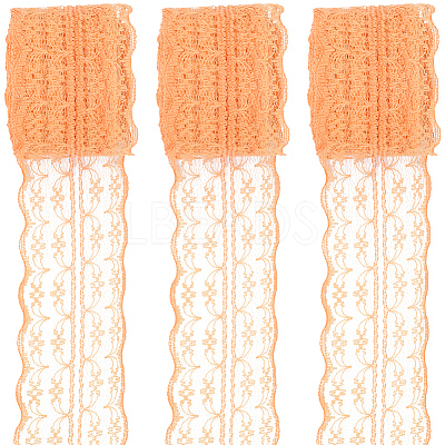 3 Rolls Guipure Non-Stretch Lace Trim OCOR-GF0004-52D-1