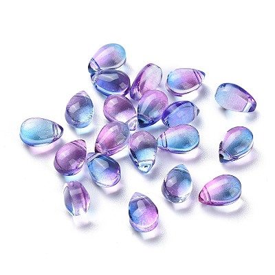 Transparent Glass Beads X-GGLA-M004-05A-09-1