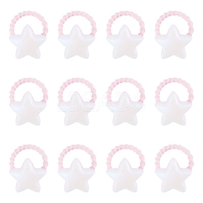 10Pcs Plastic Girls Hair Accessories OHAR-TAC0011-001B-1