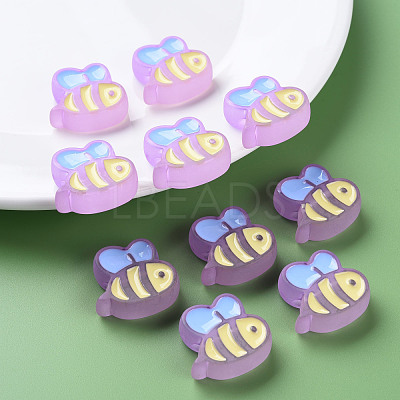 Transparent Acrylic Beads MACR-S374-06B-03-1