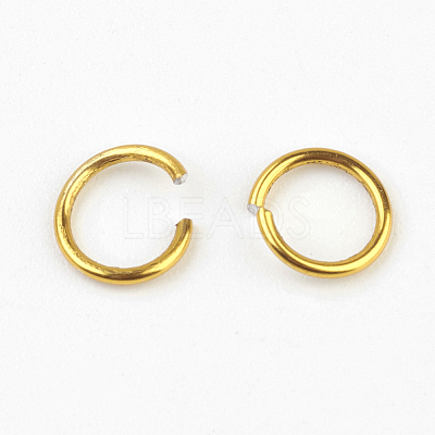 Anodized Aluminum Open Jump Rings X-ALUM-R005-1.0x10mm-1