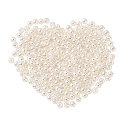 Imitation Pearl Acrylic Beads PL607-1-1