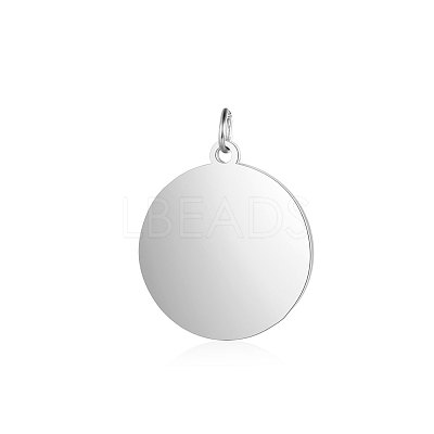 Anti-Tarnish 304 Stainless Steel Pendants STAS-I311-33E-P-1