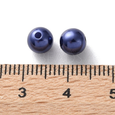 Plastic Imitation Pearl Beads FIND-M059-01B-03-1