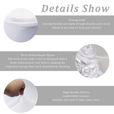 Spandex Stretchy Dinning Chair Cover AJEW-WH20018-319A-1