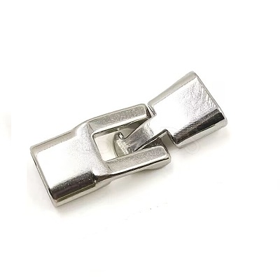 Alloy Snap Lock Clasps FIND-WH0037-65P-1