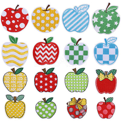 1Bag Polyester Clothing Patches PATC-FG0003-30-1
