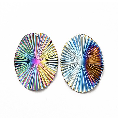 Ion Plating(IP) 304 Stainless Steel Pendants STAS-F290-17MC-1