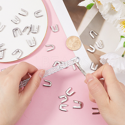 180Pcs 3 Styles 304 Stainless Steel Spiral Bone Tips STAS-GF0001-20-1