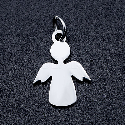 Non-Tarnish 304 Stainless Steel Pendants A-STAS-T046-JA343-1-1