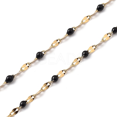 304 Stainless Steel Link Chain Necklaces NJEW-JN03084-04-1