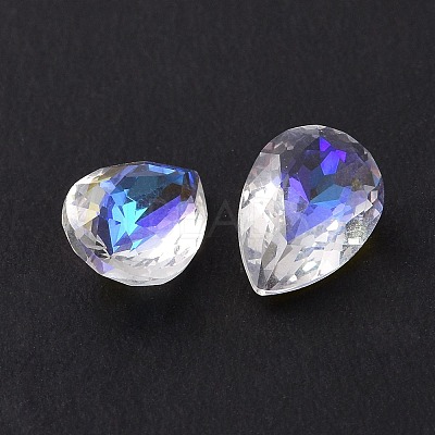 Glass Rhinestone Cabochons RGLA-F078-01-1