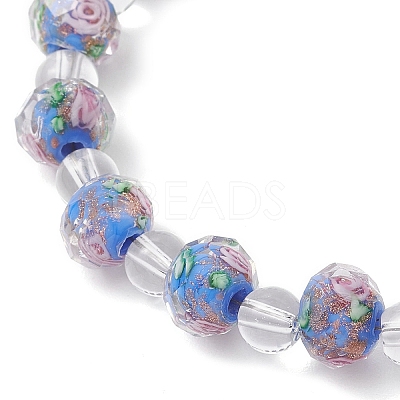 Lampwork Beaded Bracelets for Women BJEW-JB12135-01-1