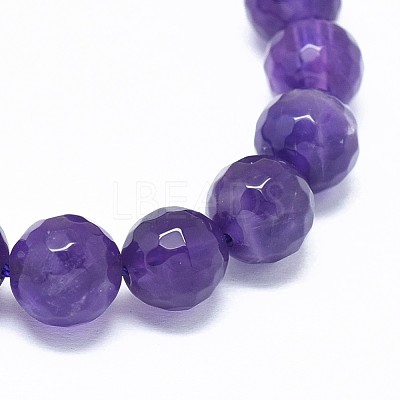 Natural Amethyst Beads Strands G-F632-23-02-1