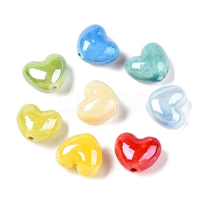 Handmade Porcelain Beads X-PORC-N007-26-A-1