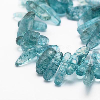 Natural Quartz Crystal Beads Strands G-F483-02-1