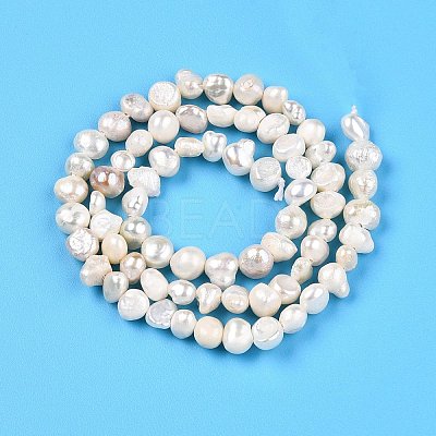 Natural Cultured Freshwater Pearl Beads Strands PEAR-N014-03C-1