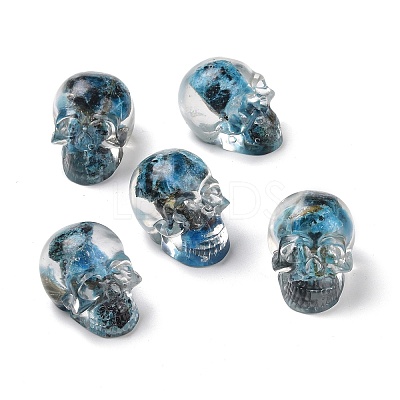 Natural African Opal Dyed Chips Beads G-E185-17-1
