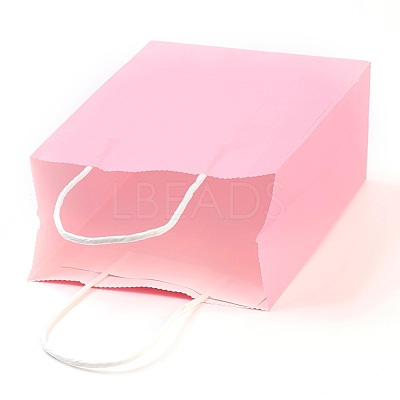 Pure Color Kraft Paper Bags AJEW-G020-B-11-1