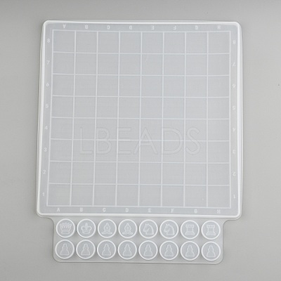 Chess Pieces & Chessboard Silicone Molds DIY-J003-04-1