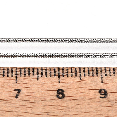 Brass Round Snake Chain CHC-WH0014-02P-1