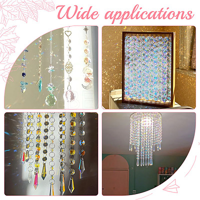 80Pcs Glass Sew on Rhinestones GLAA-ME0001-15A-1