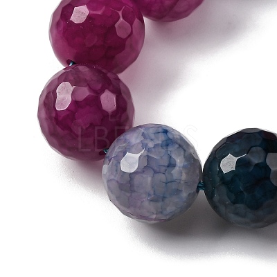 Natural Dragon Veins Agate(Dyed & Heated) Beads Strands G-K390-A11-01-1
