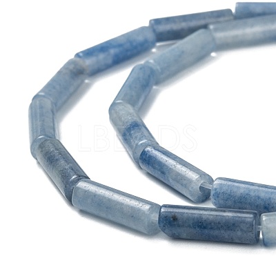 Dyed & Heated Natural Blue Aventurine Beads Strands G-F247-47-1