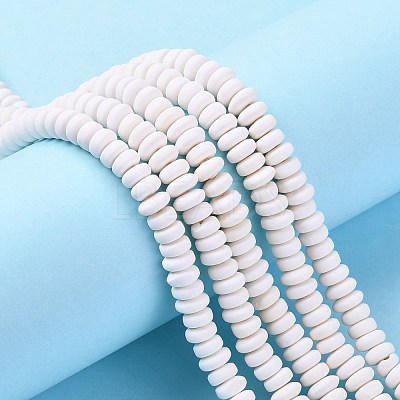 Handmade Polymer Clay Beads Strands X-CLAY-N008-008E-1