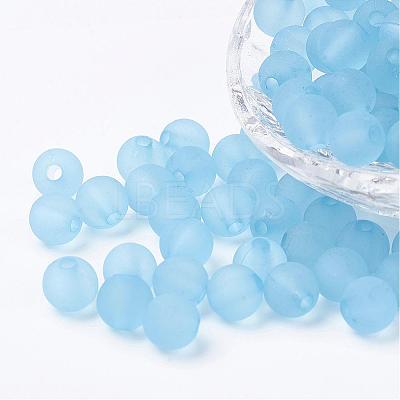 Transparent Acrylic Beads PL705-C40-1