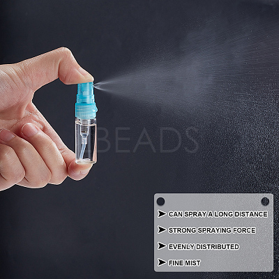 Transparent Glass Spray Bottles Sets DIY-BC0006-28C-1