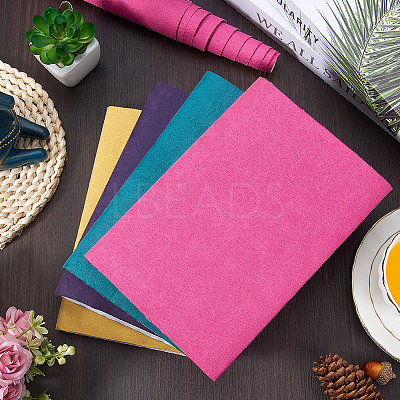 Faux Suede Book Covers DIY-WH0349-138K-1