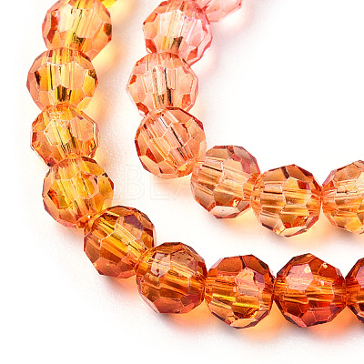 Transparent Glass Beads Strands LS-GLAA-E036-07K-1
