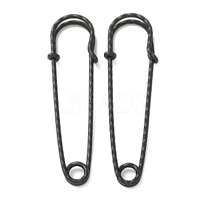 304 Stainless Steel Safety Pins Brooch Findings STAS-C181-01A-B-1
