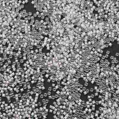 Transparent Inside Colours Glass Seed Beads SEED-H003-04A-1