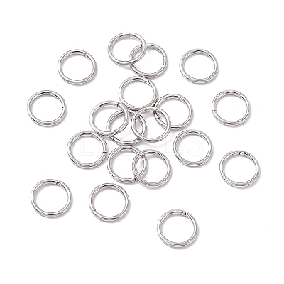 Non-Tarnish 304 Stainless Steel Open Jump Rings STAS-C040-01C-P-1