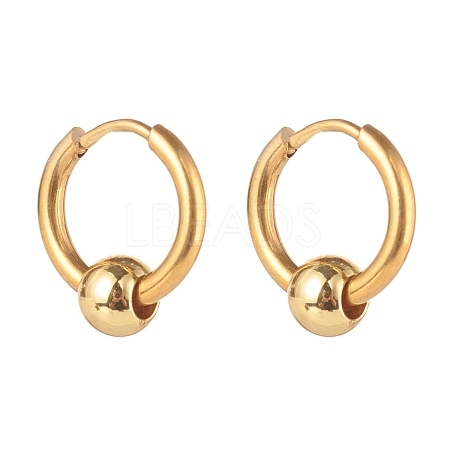 304 Stainless Steel Huggie Hoop Earrings X-EJEW-JE04555-02-1