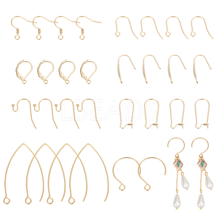 304 Stainless Steel Earring Hooks STAS-UN0001-34G-1