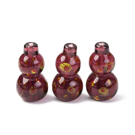 Handmade Lampwork Beads LAMP-Q005-08J-1
