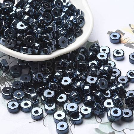Opaque Colours Luster Glass Seed Beads SEED-E001-P3x6mm-A02-1
