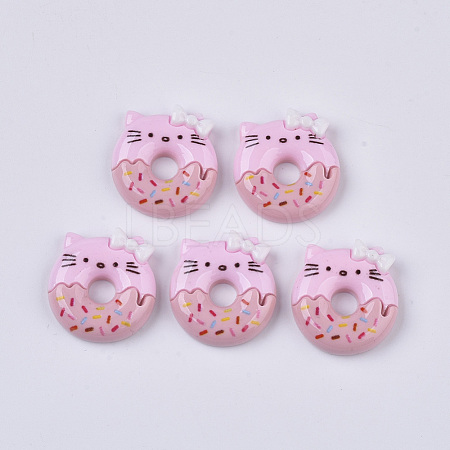 Resin Kitten Cabochons X-CRES-R192-03-1