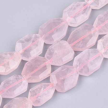 Natural Rose Quartz Beads Strands G-T117-03D-1