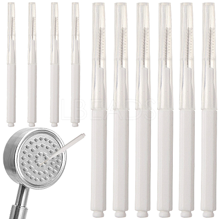 10Pcs Plastic Cleaning Brushes AJEW-CN0004-02-1