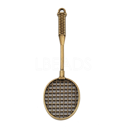 Tibetan Style Alloy Big Pendants TIBE-B003-01AB-1