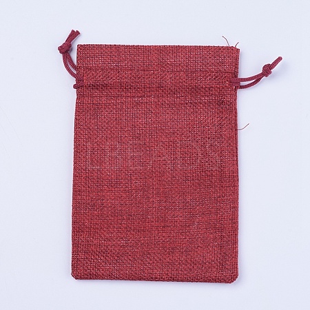 Burlap Packing Pouches ABAG-WH0023-03B-1