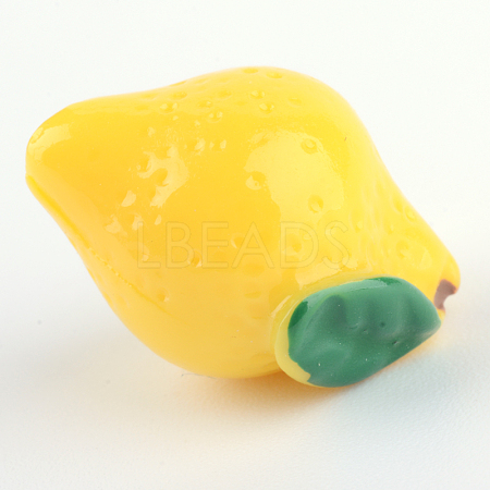 Lemon Resin Beads X-RESI-R161-03-1