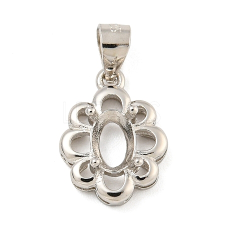 925 Sterling Silver Sew on Prong Settings STER-B005-11P-1