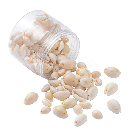 Natural Cowrie Shell Beads BSHE-CJ0002-01-1