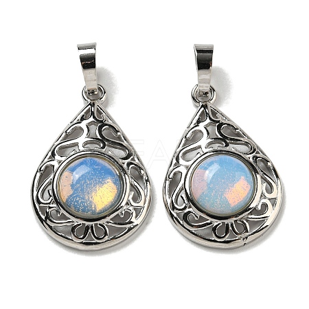 Opalite Pendants G-Q158-05P-06-1